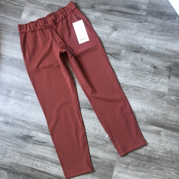 lululemon athletica Pants - Lululemon• On The Fly 7/8 Pants Rustic Clay